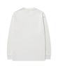 COVERNAT Slub Arch Logo Long Sleeve White