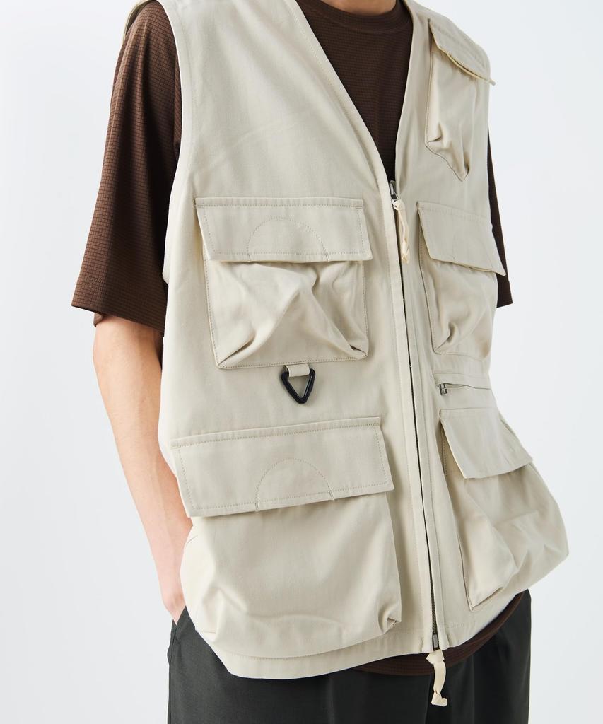 TAKIBI Fischgrätweste Weste FOLIAGE M [Snow Peak] VT-26SU003 Herren Damen