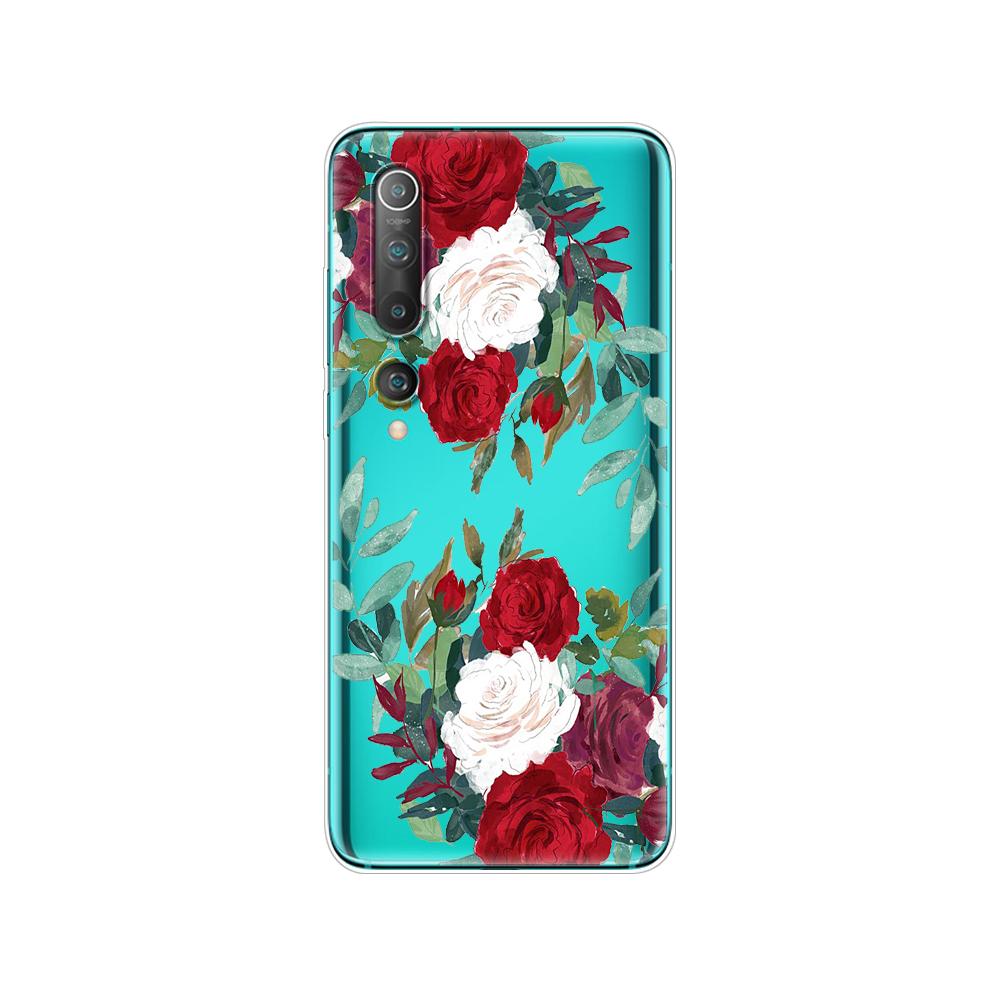 Silicon Case For Xiaomi Mi 10 Case Soft TPU Back Phone Cover For Xiaomi Mi 10 Pro Mi10 Etui 6.67" Full Protection Coque Bumper