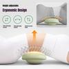 Waist Airbag Massager Hot Compress Vibration Pulse Relieves Back Pain Home Lumbar Massager
