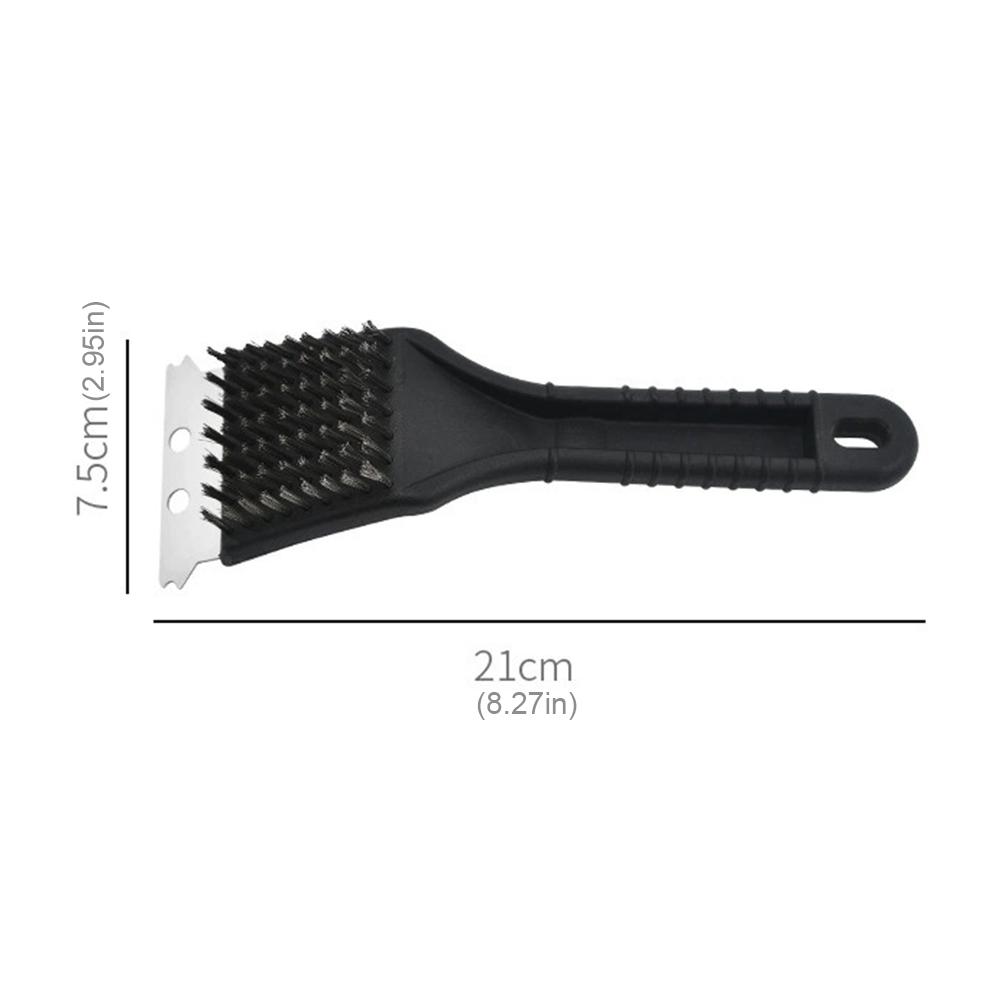 Outdoor Grill Brush And Scraper Barbecue Grill Brushes  Wire Bristles BBQ Cleaning Brushes Outdoor Home BBQ Gas Kit Accessories