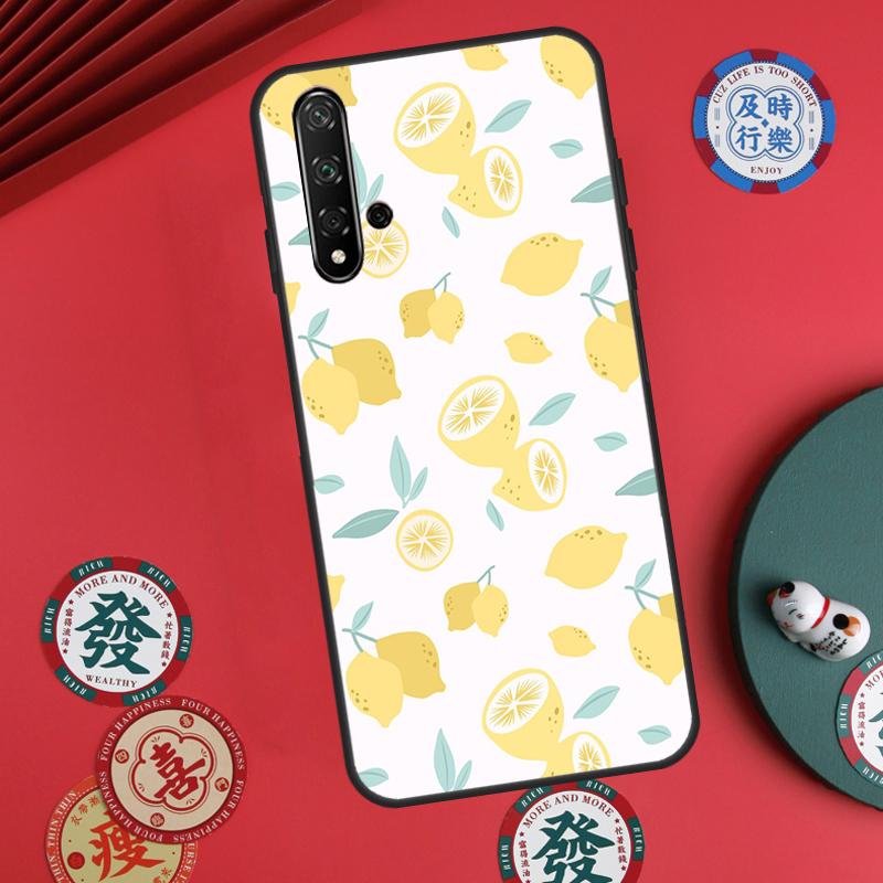 Fruit Lemon For Huawei Nova 5T 9 10 SE 7i 8i 11i 12i Y73 Y72 Y61 Y91 Y60 Y70 Y90 P20 P30 P40 Lite Case