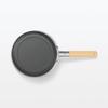 MUJI Non-Stick Frying Pan with Wide Cooking Surface, 20cm Diameter, Shallow Type, Induction Compatible, 83453756
