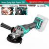 Brushless Rechargeable Multifunctional Angle Grinder with Lithium Battery