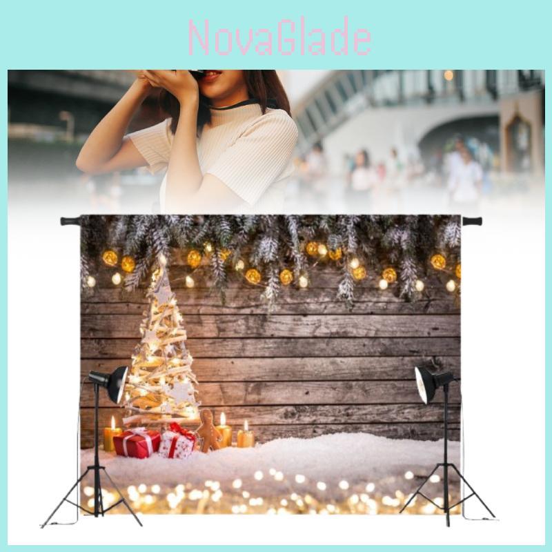 Christmas Theme Photography Backdrop For Kids Studio Photo Prop With Canvas