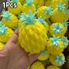 Crispy Sound Watermelon Strawberry Pineapple Block Squeezing Toy Handmade Squeeze Ball Non-Rebound Stress Relieving Toy For Gift