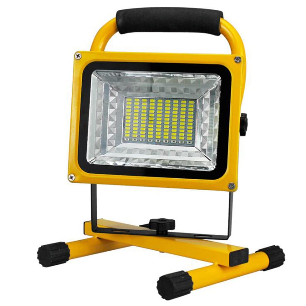 

Makilight 500W Rechargeable LED Floodlight, Portable, ABS Material, 6 Lighting Modes, IP65 Waterproof, Built-in Mobile Phone Charging, Work Light,