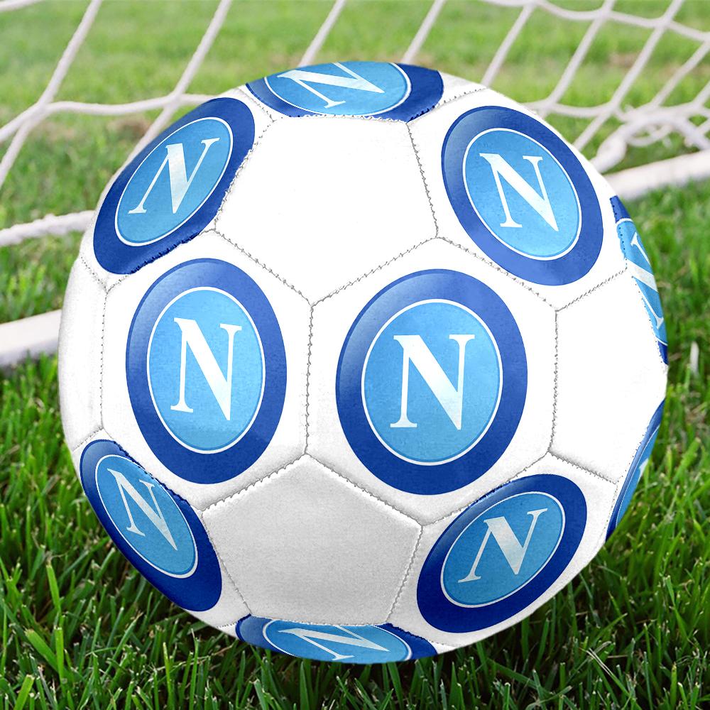 SSC Napoli futbola bumba, krāsaina, piemērota
