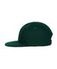 Bajal Va Square Applique Wool Baseball Cap Deep Green