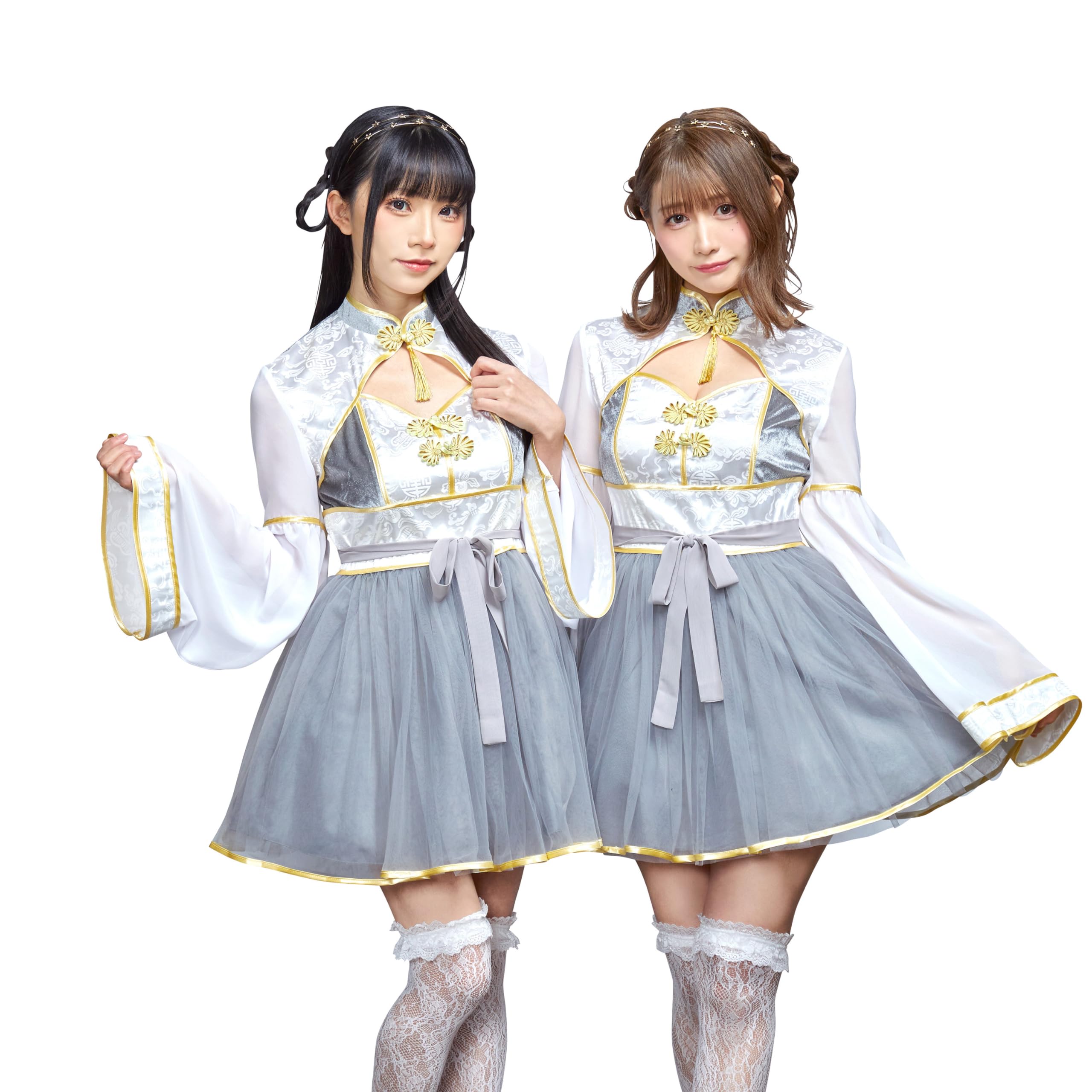 

Clearstone Косплей Хэллоуин Коигоромо Японский костюм для седых женщин, серый