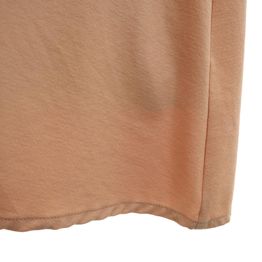 Nano Universe French Sleeve Flared Sleeve One Piece F Pink Women Used