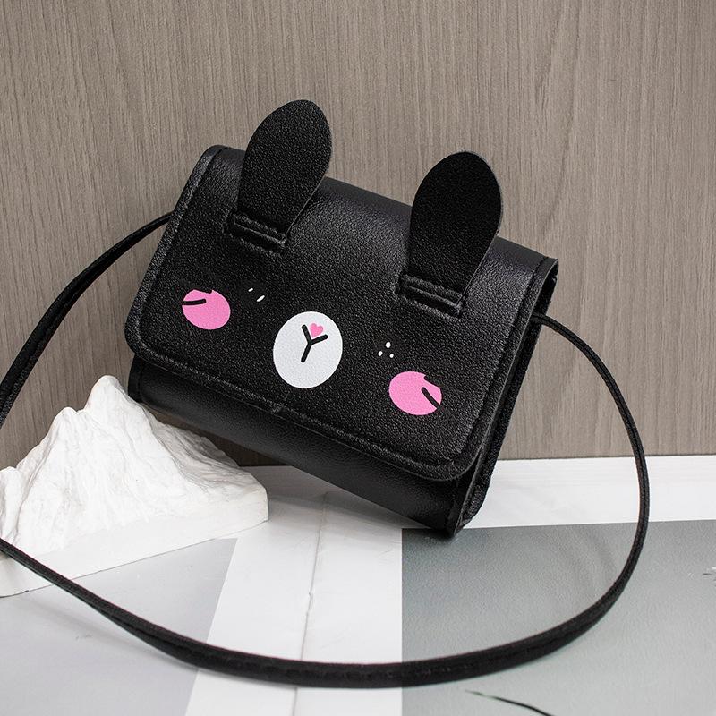 Kids Mini Handbag Cute Pu Shoulder Bag For Girls Princess Coin Purse Wallet