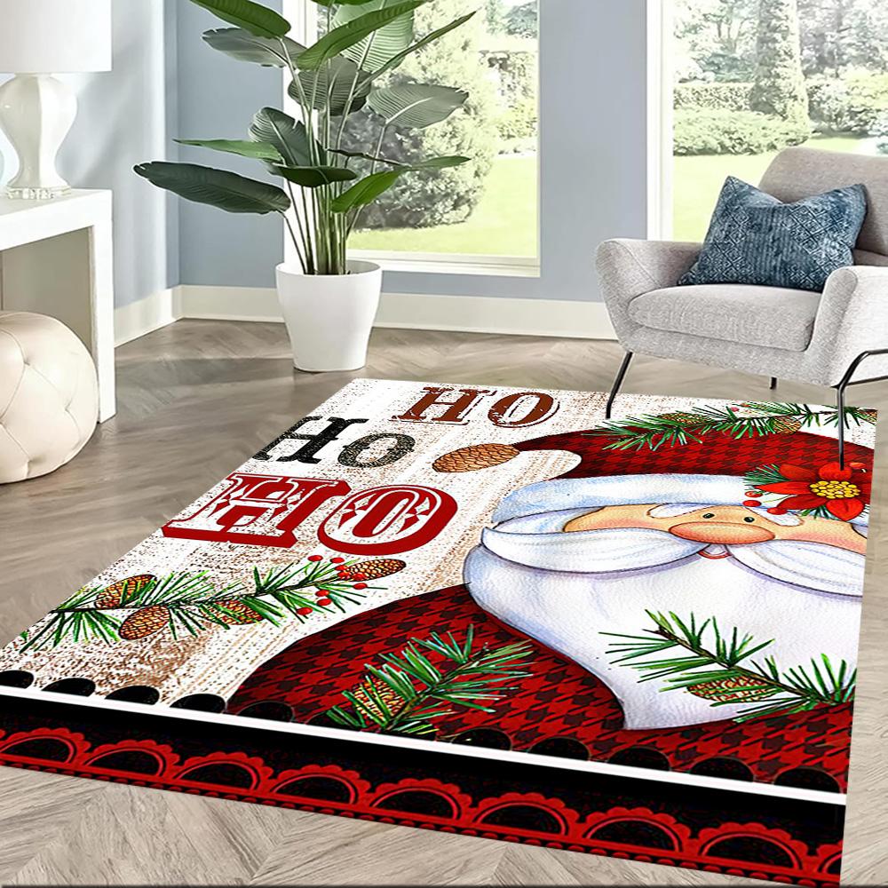 Christmas 202 Area Rug Perfect for Hallway Dormitory Dining Room Outdoor Antislip Carpet Office home decor Spiritual Gift