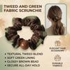 Women's Retro French Hairband With Pearl Beads And Plaid Design For Elegant Occasions
