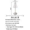 Rechargeable Wrought Iron Night Light: Eye-Protecting Bedside Mood Sensor Lamp