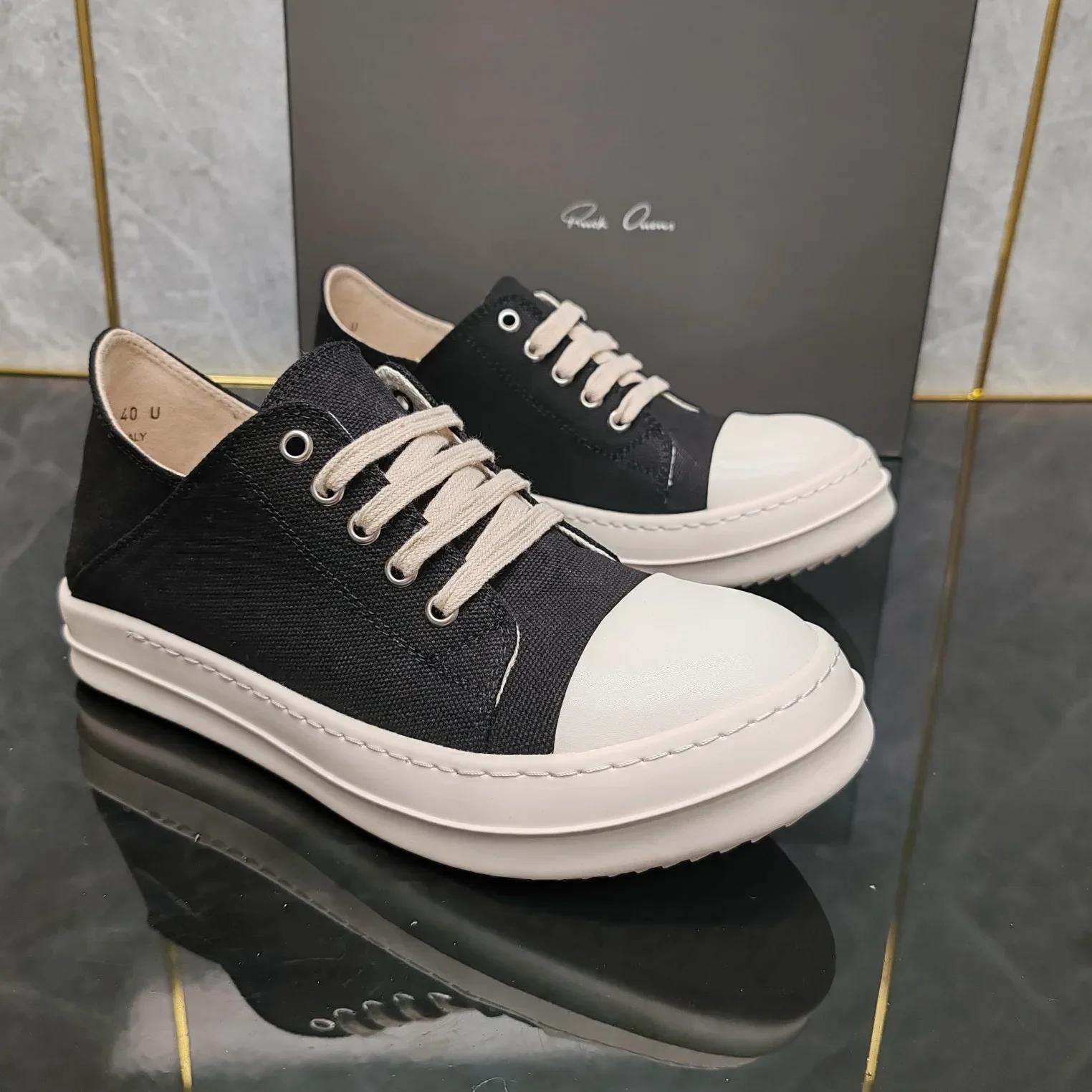 

Top quality thick bottom New Semi-trailer Canvas Low-top Lazy One Pedal Casual Shoes One Shoe Two Tide Shoes Wear-resistant. 36