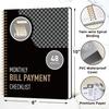 Undated Monthly Bill Payment - 48-Month Undated Financial Organizer with Income Tracker, Savings & Debt Management, Yearly Goals, Expense Tracking