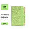 Exquisite Glitter Sequin Strap Journal: Personalized Creative Diary Notebook