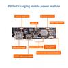 LIZAO Dual USB 5V PD Power Bank DIY Kit with LED LCD Display 18650 Battery Charger PCB Mobile Power Module for Phone Accessories