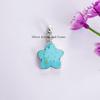 Arizona Turquoise Star Pendant , Birthday Pendant, 925 Sterling Silver Pendant, Bohemian Turquoise Pendant, Star Shape Gemstone Pendant