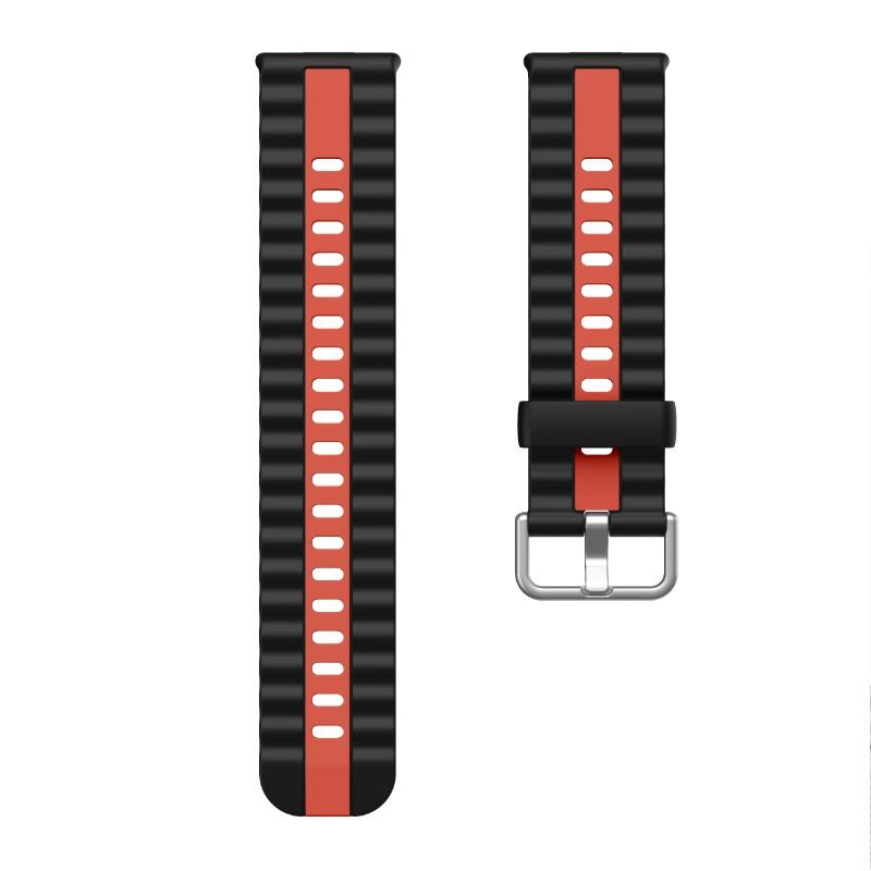 Dwukolorowy silikonowy pasek do Huawei Watch Fit 4/3 Sportowy oddychający miękki pasek na nadgarstek Correa do akcesoriów Huawei Watch Fit 4 Pro