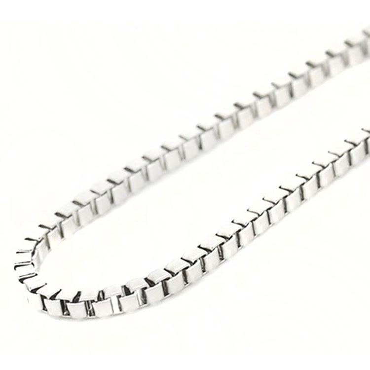 Titanium Steel Box Necklace Single Chain, Men'S Thick Pendant Bare Chain Diy Handmade Jewelry Necklace Korean/Korean