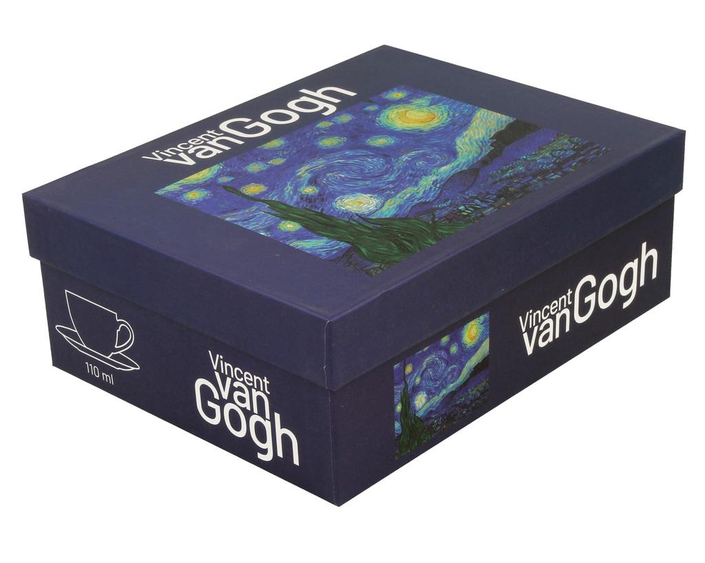 Zestaw 2 Filiżanek Espresso Van Gogh