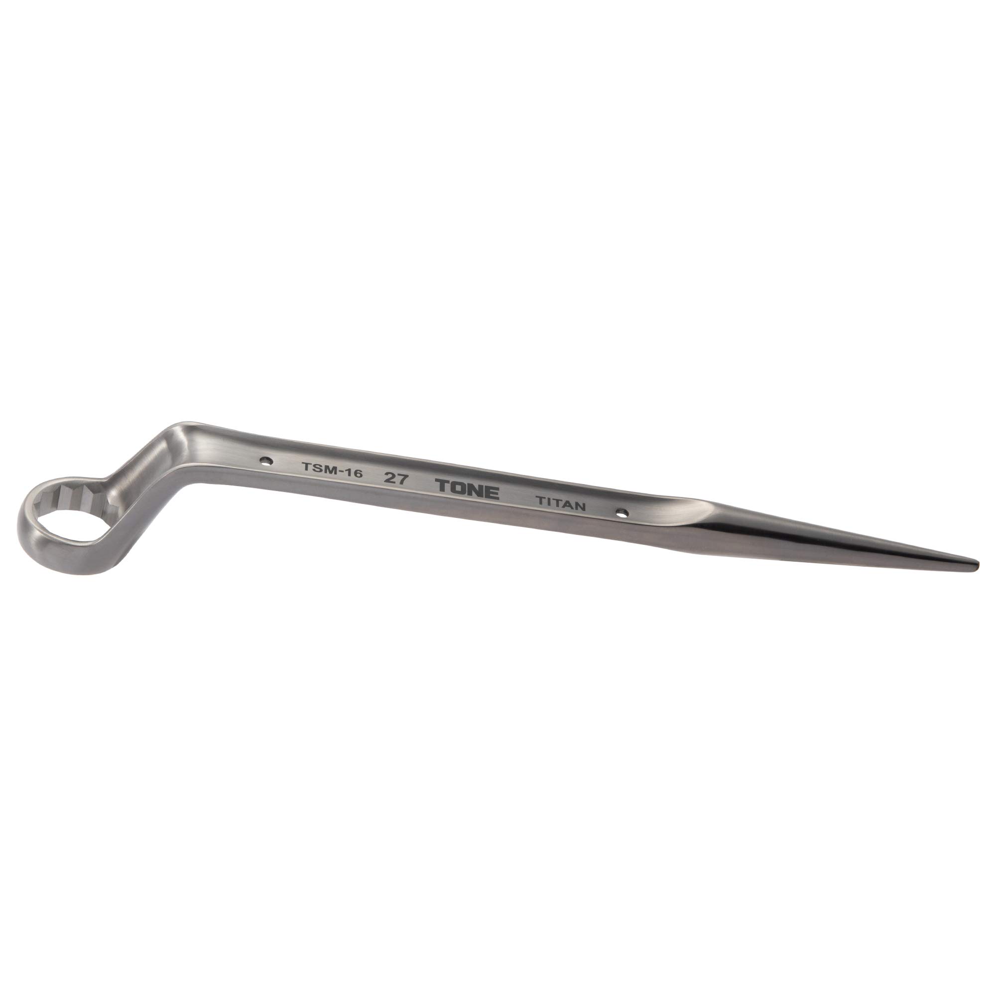 

TONE Titanium Ratchet Wrench Torx Shear 27mm Jaw Opening (for Bolts) TSM-16,