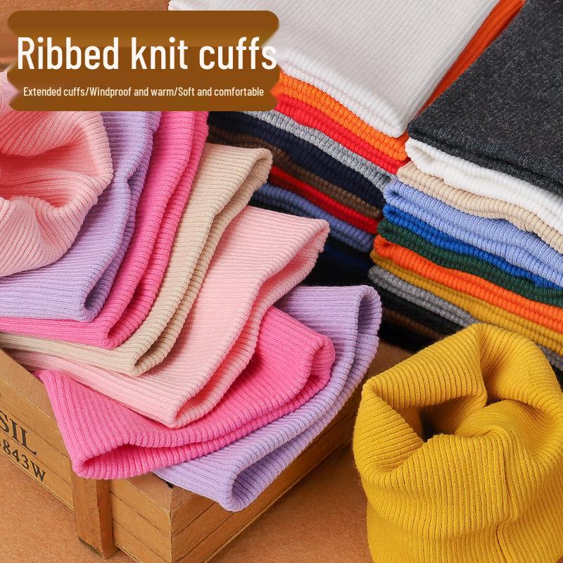 Elastic Ribbed Cuffs Cotton Sweatshirt & Pants Extender for Adults & Children