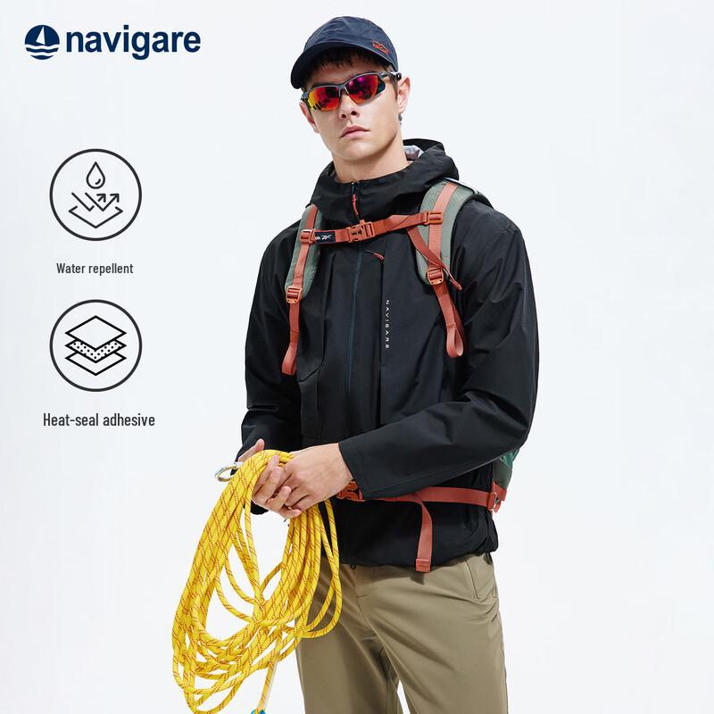 

Navigare Men s Outdoor Hooded Jacket L