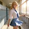 Moerstar Κοστούμι Cosplay Kitagawa Umi Yume Περιλαμβάνει Γραβάτα και Είναι Τέλειο για Σχολικά Anime και Φεστιβάλ Σετ, Marin, Αξεσουάρ, Cosplay, Εκδηλώσεις, Κοστούμια,