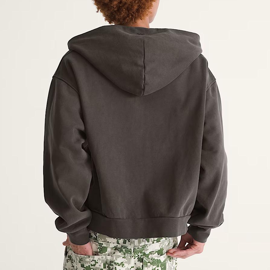 Vans Premium Warm Fleece Zip Loose Long Sleeve Hoodie Men hoodies VN000T78EMV