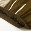 Completo da Uomo Taglie Forti 2 Pezzi, T-shirt a Blocchi di Colore Traspirante e Set di Pantaloncini (6XL-12XL)