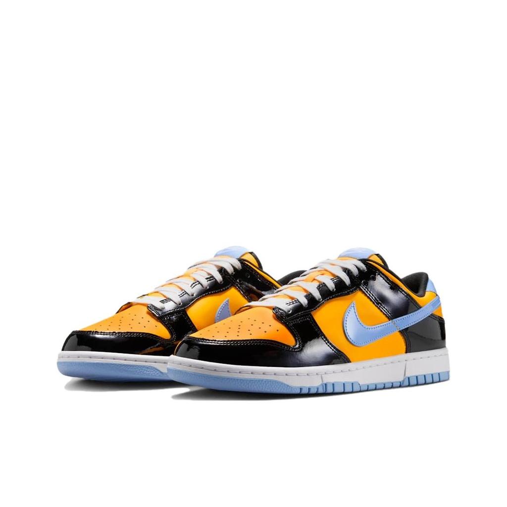 Nike Dunk Low SE Laser Orange Aluminium Unisex Sneaker Schwarz IB6400-001