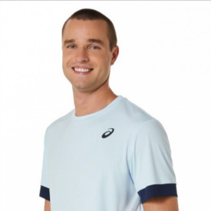 Asics Men S CoaT SS Top  2041a255408  Men S ShorT Sleeve Round T ShirT