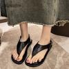 Fashion Women's Flat Sandals Summer Fashion Outwear Slip-On PU Leather Roman Style Shoes Comfortable Flats Sandalias De Mujer Size 35 40