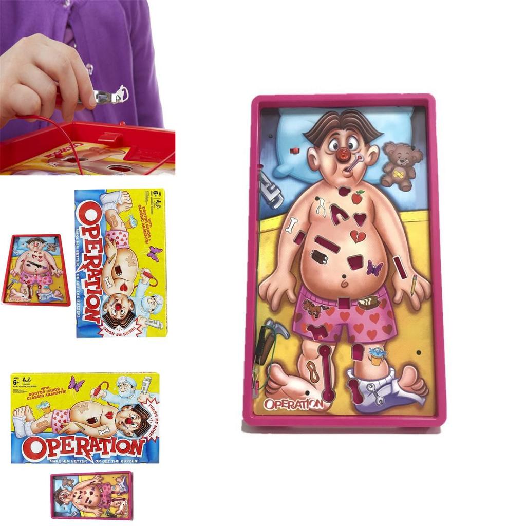 Classic Operation Game Interactive Santa Claus Toy With Fun Music And Sounds