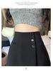 Women’s Summer High Waist A-line Skirt - 2025 Fashion Irregular Slim Fit Midi Skirt
