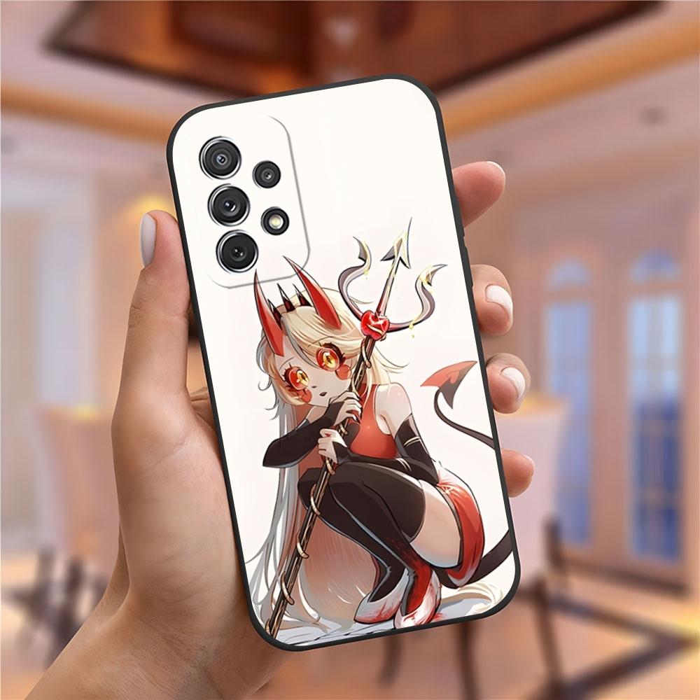 

Anime H-Helluva Boss Phone Case for Samsung S23 Ultra S24 S22 S20 Fe S21 Plus Galaxy A54 A34 A24 A53 M54 Note 20 Back Cover samsung s24