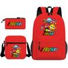 Peripheral heat transfer rhythm box cartoon animation primary school students third grade light load reduction large capacity backpack L