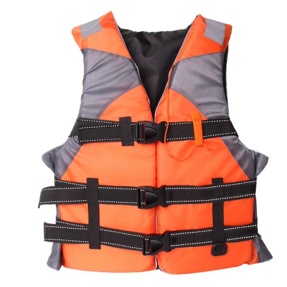 Safety Straps Adults Life Jacket Waterproof Aid Safety Jacket Water Sport Vest  Lifesaving
