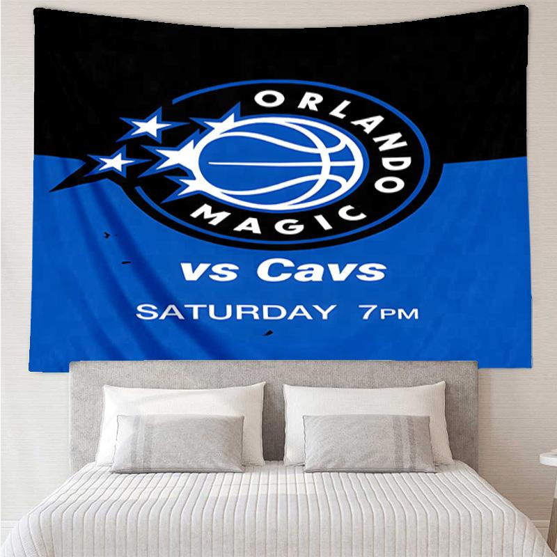 Orlando Basketball Team Quick-Dry Tapestry Hanging for Bedroom,Livingroom, Playroom,Decor Art Room Wall Tapestry Holiday and Birthday Gifts