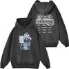 BTS World Tour Arirang Hoodie Vintage Washed Kpop Army Fan Casual Pullover Sweatshirt Member Graphic Streetwear Oversized Hooded Apparel