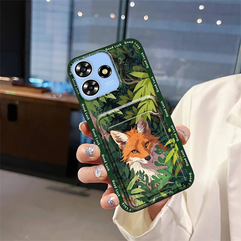 Waterproof Fashion Design Phone Case For ZTE Blade A73 4G/V50 Smart/V50 Design 4G/Axon50Lite Card Bag Back Cover Cartoon