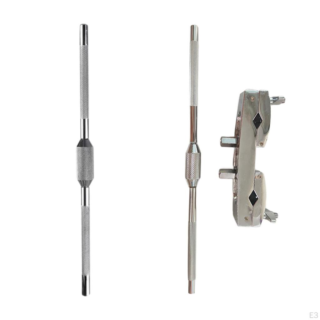 Cowbell Mount Percussion Rod Holder Musical Parts Straight