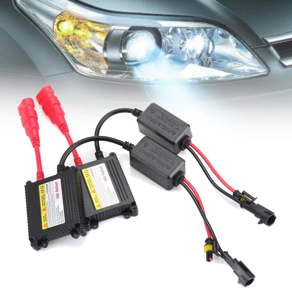Universal Waterproof 2Pcs 55W Digital Slim Xenon HID Ballast HID