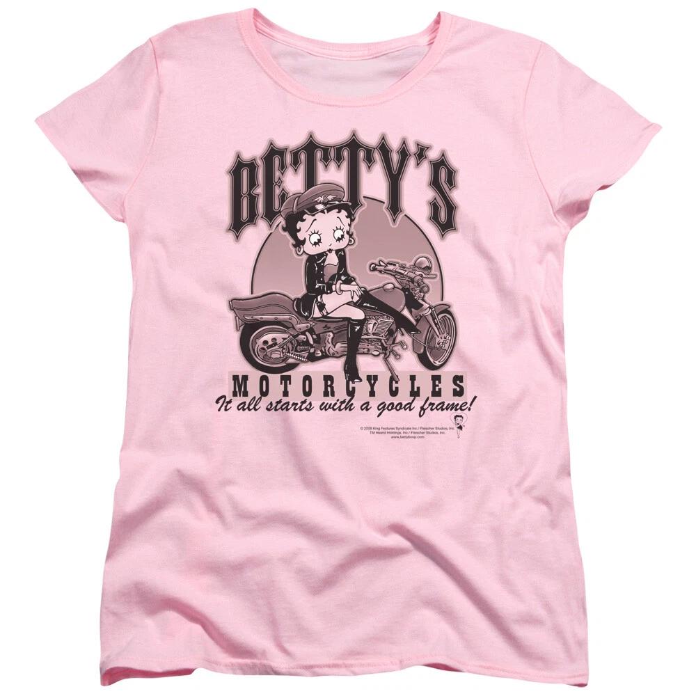 Betty Boop  Betty s Motorcycles  Women s T-Shirt L