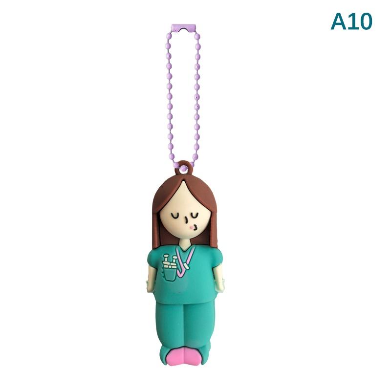 Ampoule Bottle Opener Keychain Syringe-Shaped Cutter Nurse Doctor Ampoule Bottle Opener Aid Medication Vial Breaker Tool