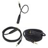 Universal Plugs and Play Sound Cable Compatible for Headphones Guitars Amplifiers from 3.5mm To 6.35mm Cable Wire