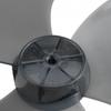 Inches Leaves Nut Cover Pedestal Plastic Fan Blade